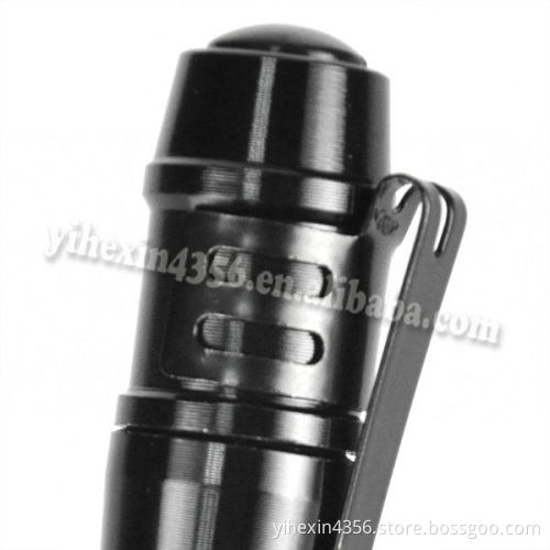Newest Boruit EFL0849 Aluminium Alloy UV Purple Light 395 nm Led Pocket Pen Light Flashlight Torch